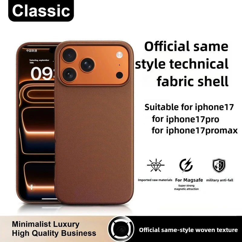 Microfiber Magnetic Protective Case for iPhone