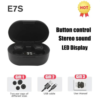 E7S TWS Wireless Earbuds
