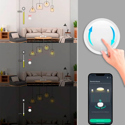 Wireless Zigbee Scene & Dimmer Controller