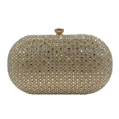 Luxury Rhinestone Evening Clutch Bag