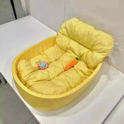 Macaron Colour Pet Nest Bed