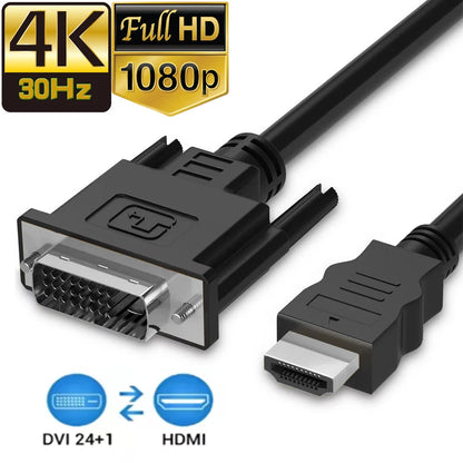 HDMI to DVI Bi-Directional Cable