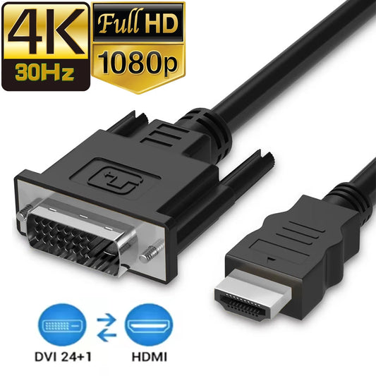 HDMI to DVI Bi-Directional Cable