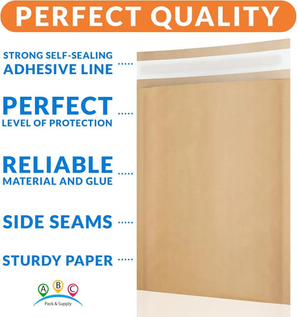 Padded Kraft Mailing Bags with Waterproof Bubble Protection