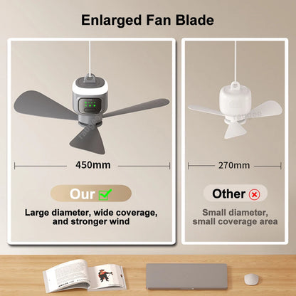 Rechargeable Camping Ceiling Fan