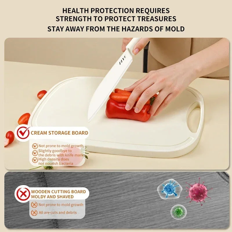 2-in-1 Cutting Board Knife Set