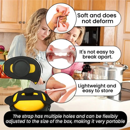 Silicone Pot Lid Securing Strap