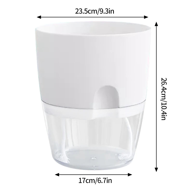 Self-Watering Hydroponic Plant Pot