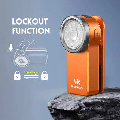 Wurkkos HD03 USB-C Rechargeable EDC Flashlight