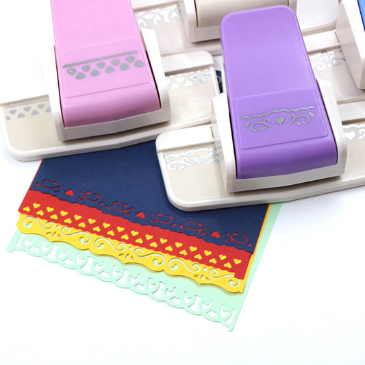 Portable Decorative Edge Punch for Cards, Scrapbooking & Paper Crafts