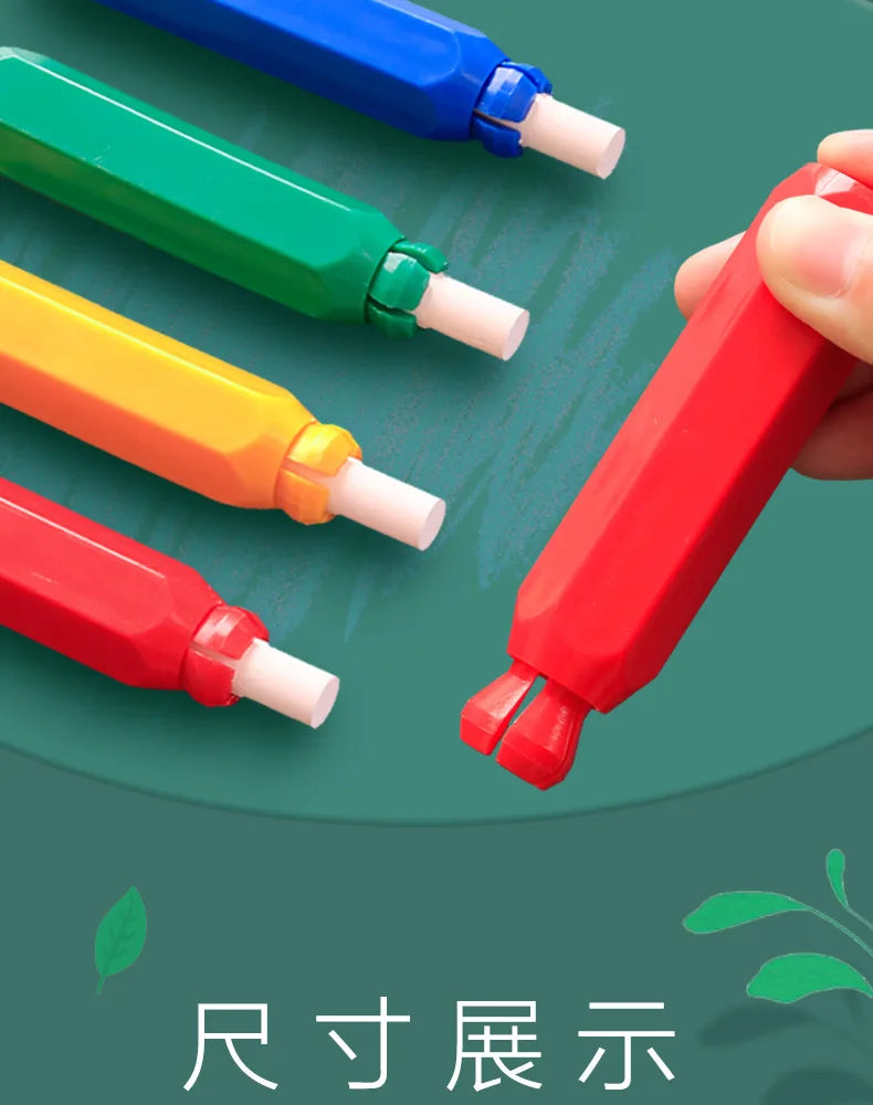 Magnetic Chalk Holder Clip for Clean Chalkboard Writing
