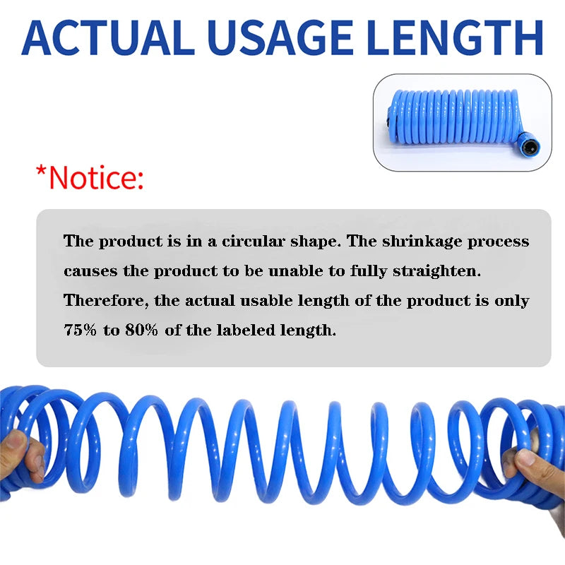Expandable Spiral Garden Water Hose