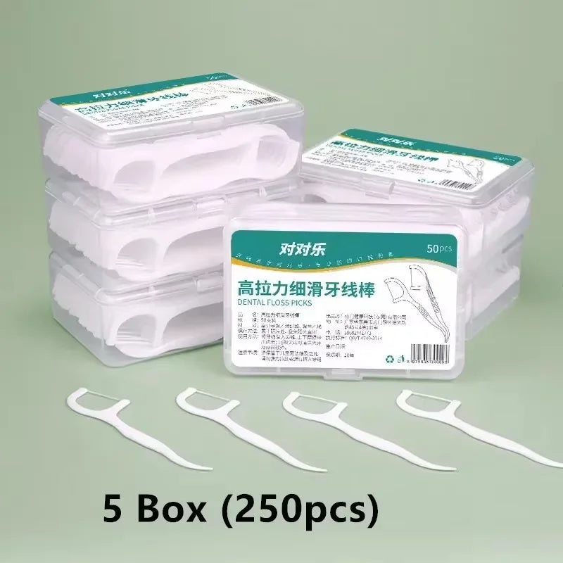 Disposable Dental Floss Sticks