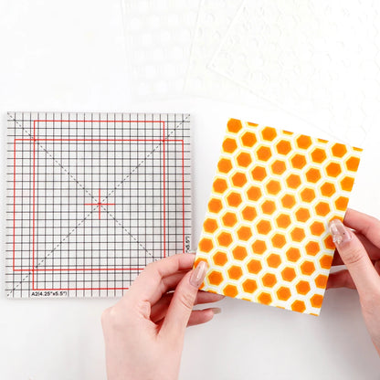 Photopolymer Grip Mat for Stamping & Craft Positioning