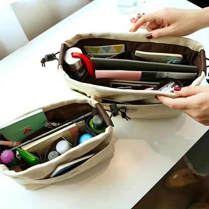 Canvas Cosmetic Storage Bag