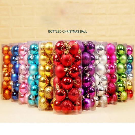 24-Piece Mini Christmas Bauble Set