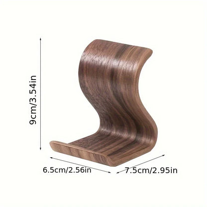 Wooden Desktop Phone & Tablet Stand