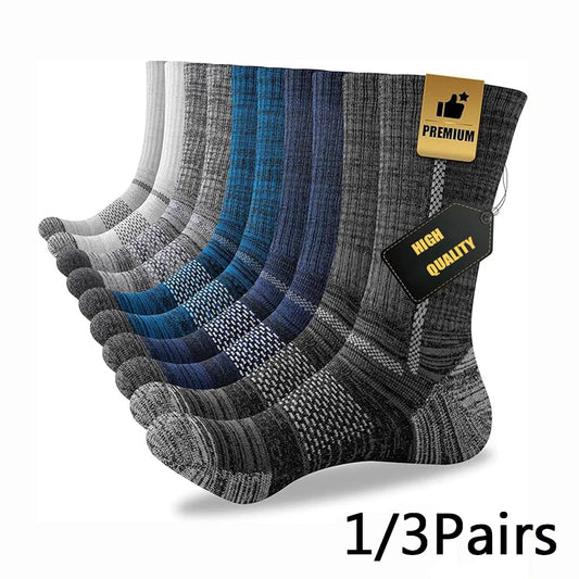 Men’s Compression Sports Crew Socks