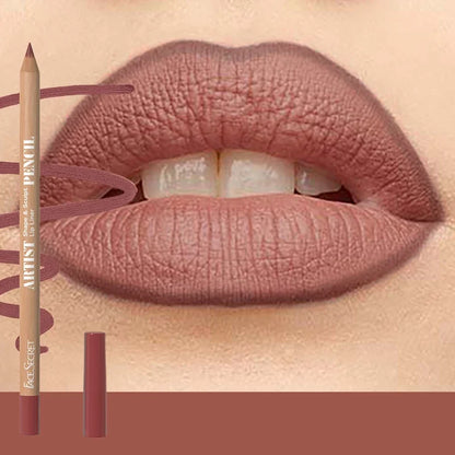 18 Color Lip Liner Pencil Set