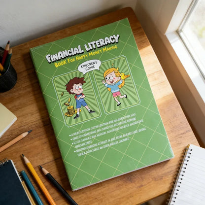 Kids Financial Literacy Comic Book – Learn About Money