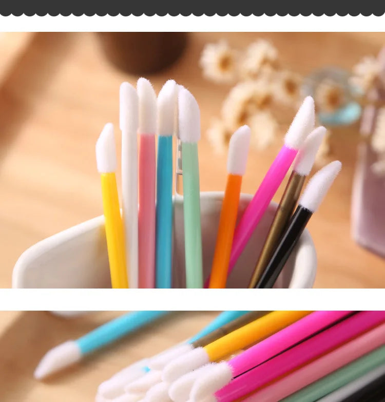 Disposable Lip & Makeup Brush Set