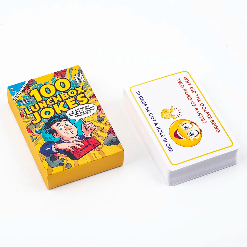 Kids Joke Cards – 100 Fun Riddles & Conversation Starters