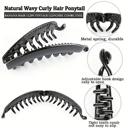Matte Banana Hair Clip