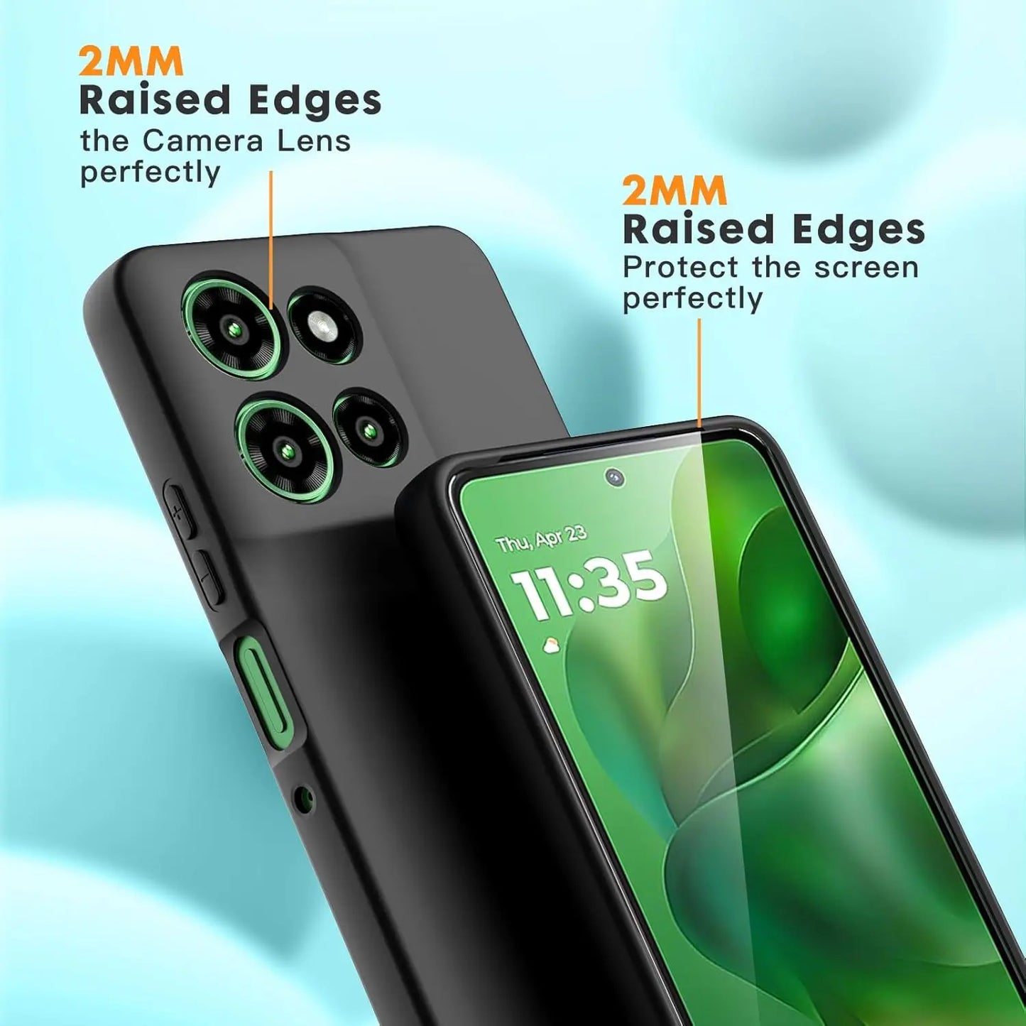 Liquid Silicone Mobile Phone Case For Motorola