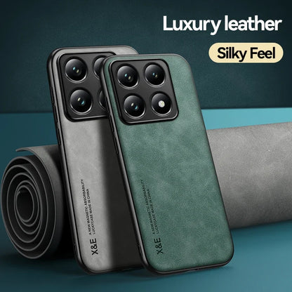 Luxury Leather Mobile Phone Case For Xiaomi