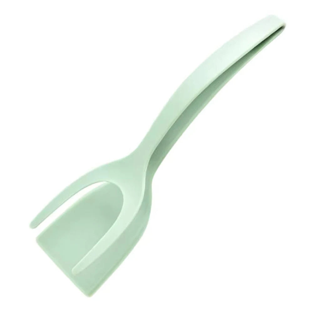 2-in-1 Grip & Flip Spatula Tongs
