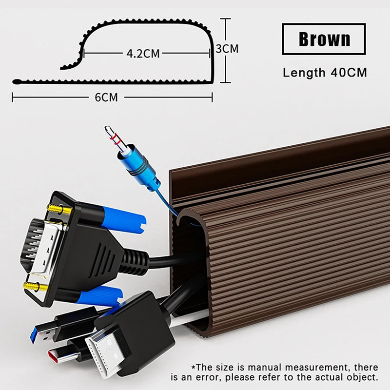 40cm Under Desk Cable Organizer