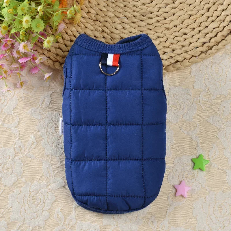 Winter Warm Dog Coat – Windproof Padded Pet Jacket