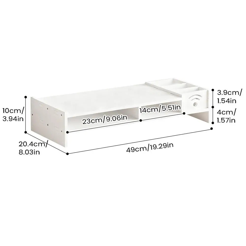 2-Tier Ergonomic Monitor Stand Riser