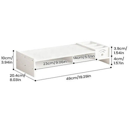 2-Tier Ergonomic Monitor Stand Riser
