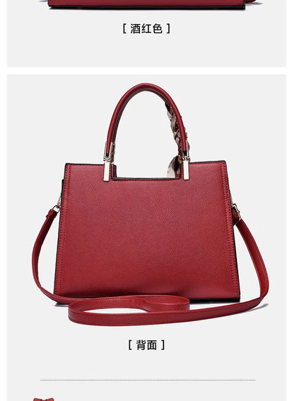 Luxury Women’s Structured Satchel Shoulder & Crossbody Handbag