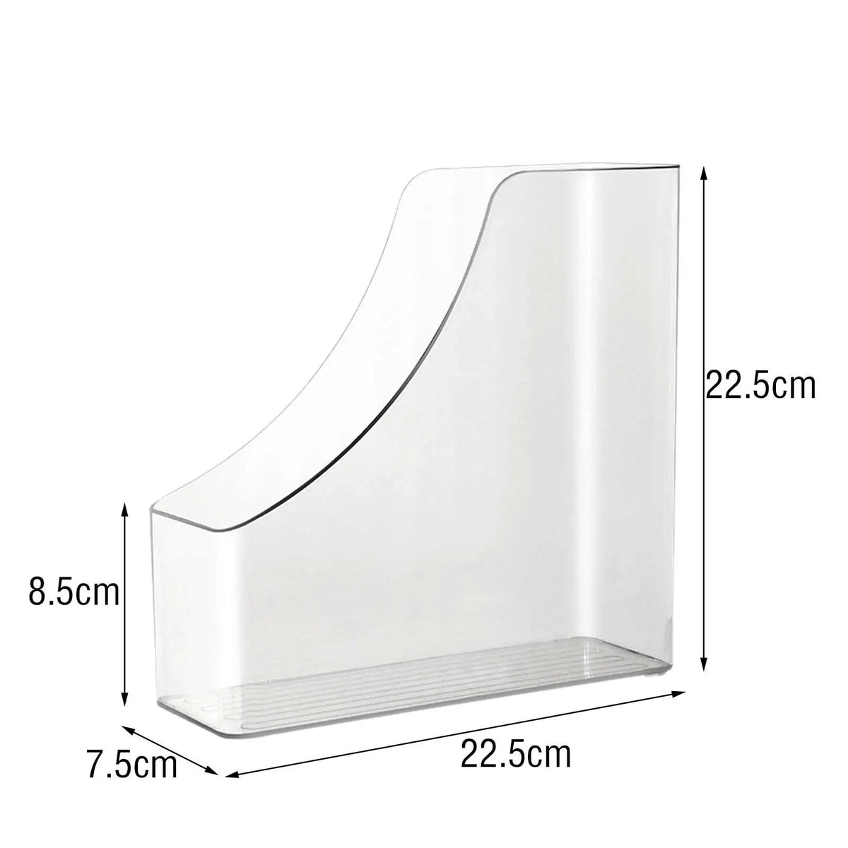 Clear Acrylic Magazine Holder & Document Organizer Rack