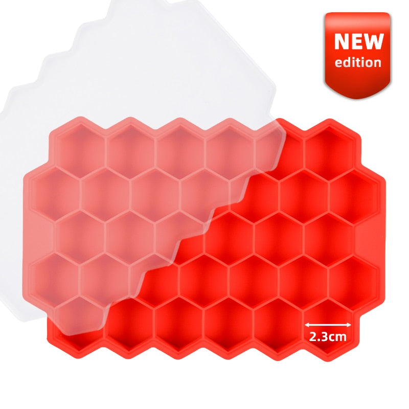 SILIKOLOVE Creative Honeycomb Ice Cube Tray