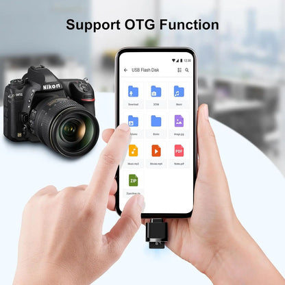 Mini USB-C SD & Micro SD Card Reader