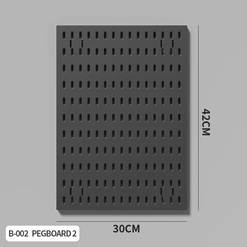 Adjustable Desktop Pegboard Organizer
