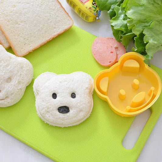 Cute Bear Sandwich Mold & Bread Crust Cutter