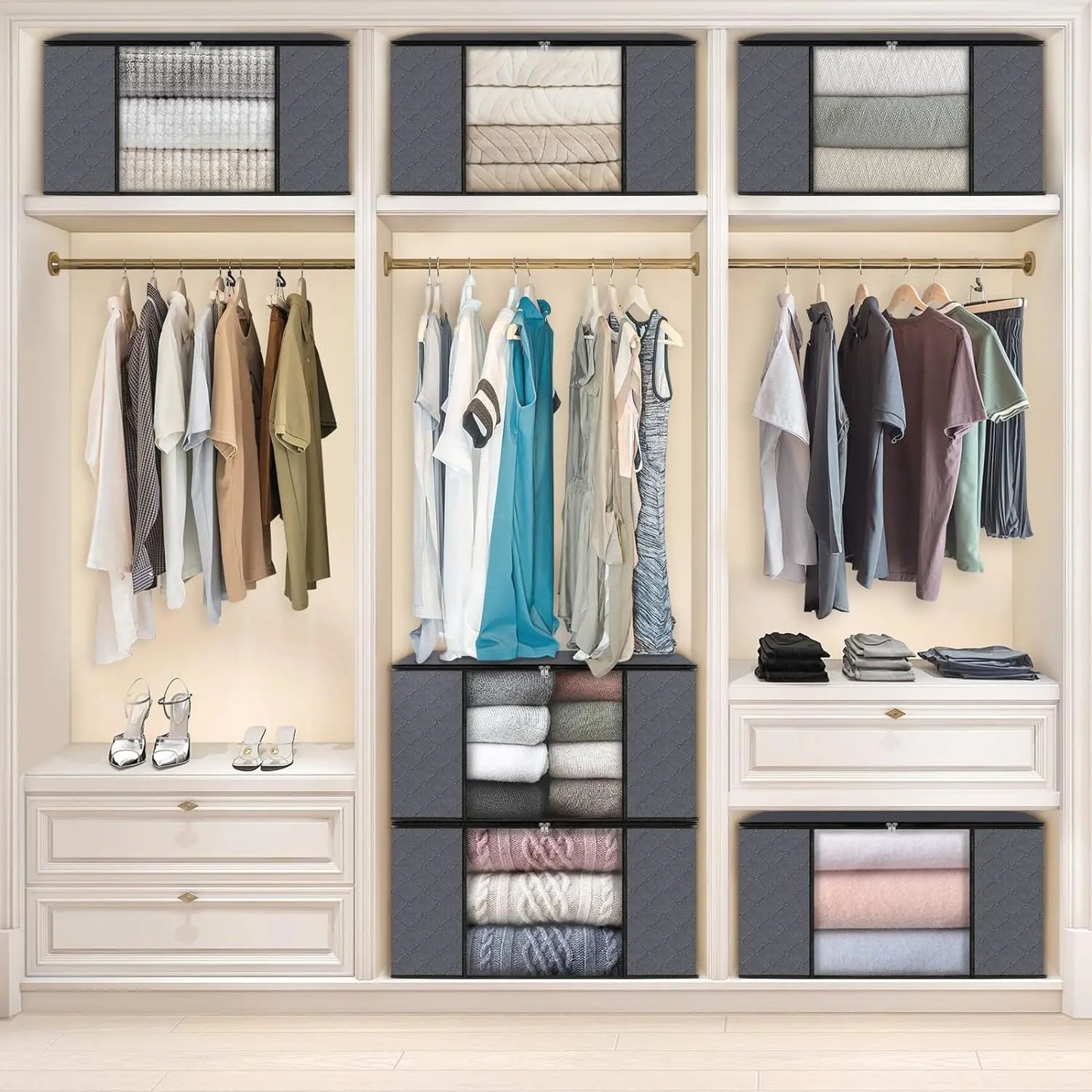 Large Foldable Clothes Storage Bag