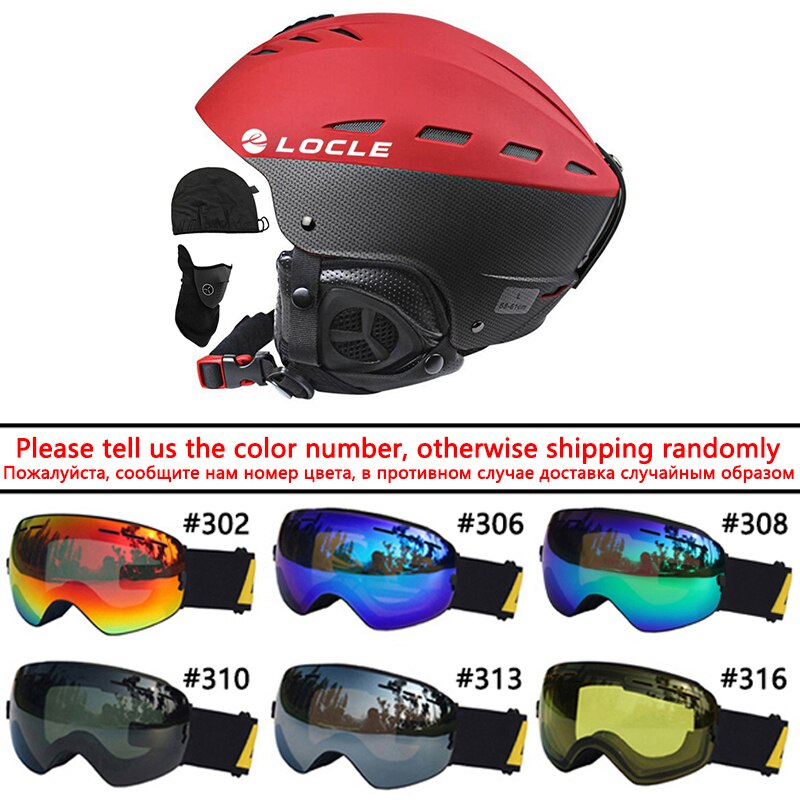 LOCLE Professional Skiing Helmet