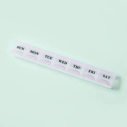 7 Day Pill Organizer Box 28 Compartments