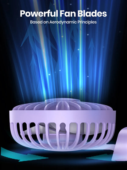 TOPK K38 Portable Handheld Fan with LED Display