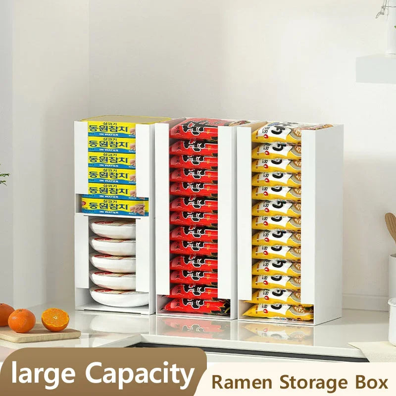 Instant Noodle Storage Organizer Box