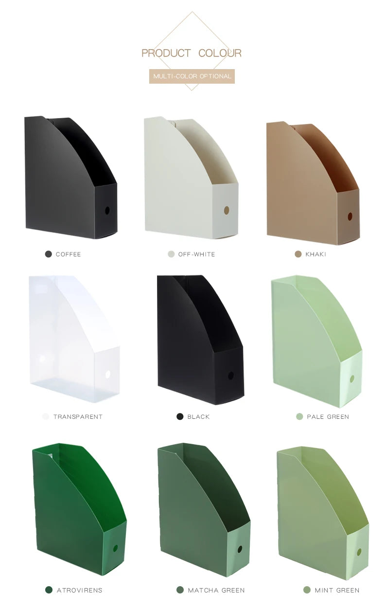 Foldable A4 Desktop File Storage Box