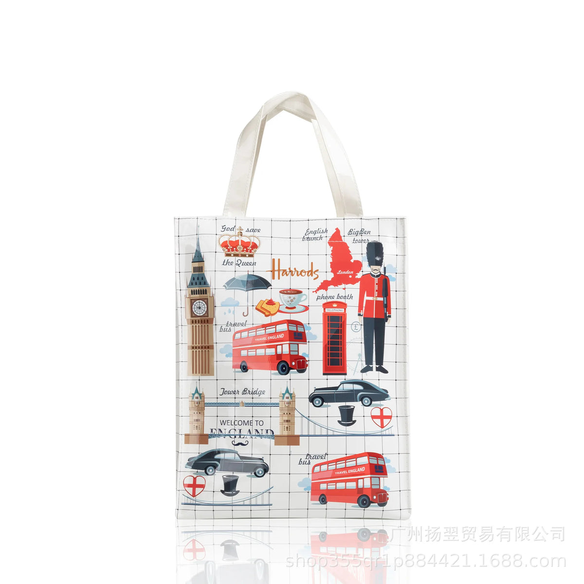 Square PVC Everyday Tote Bag
