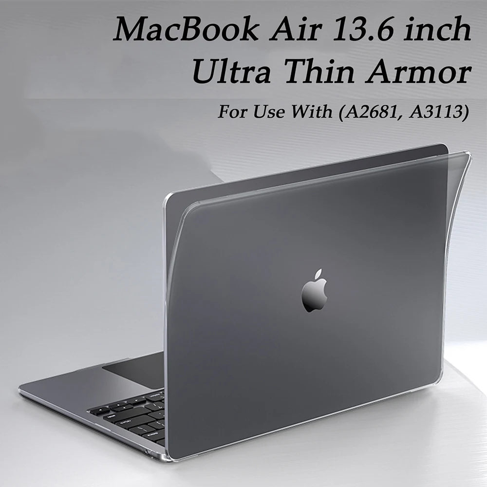 MacBook Case for MacBook Air 13 inch M3 M2 2024 2022 Release A3113 A2681