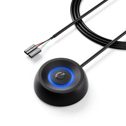 External PC Power Switch Button with LED