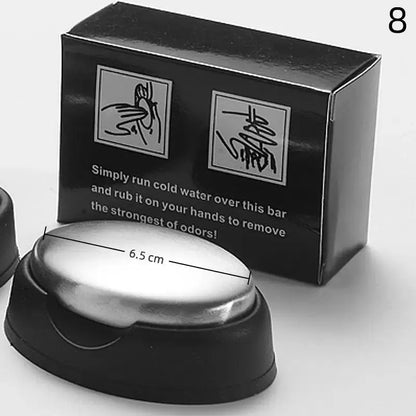 Stainless Steel Deodorant Soap Bar